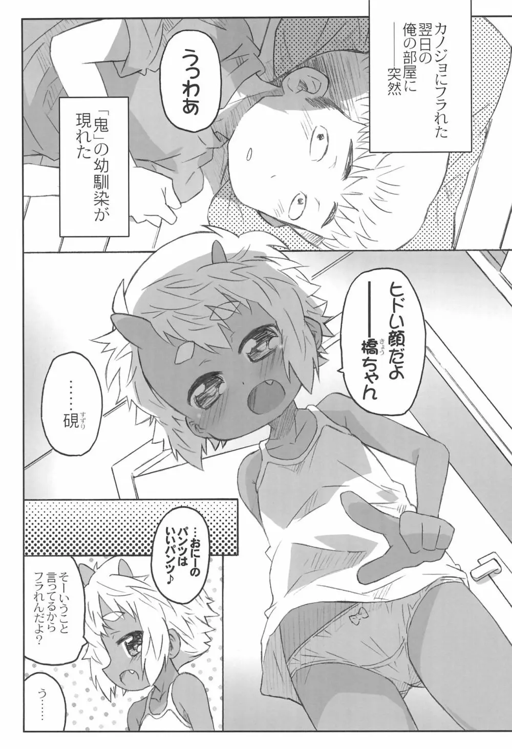 幼馴染は赤鬼系 - page7