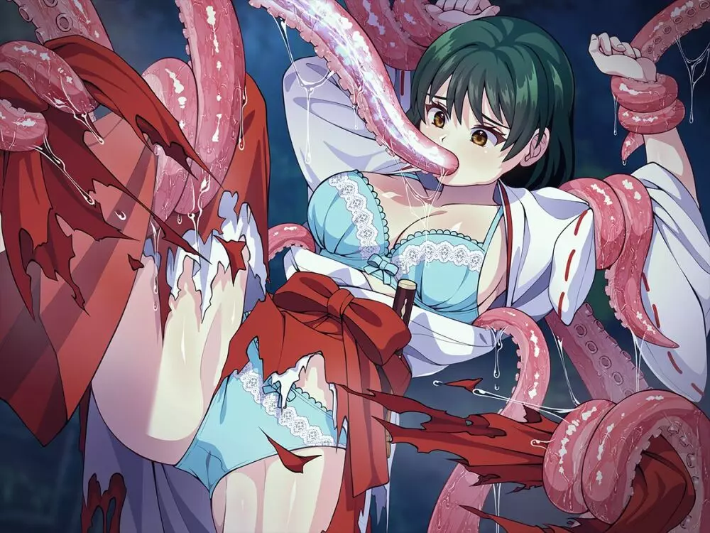 見習い退魔師は触手妖魔なんかに負けたりしない - page209