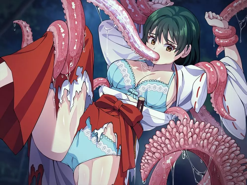 見習い退魔師は触手妖魔なんかに負けたりしない - page210
