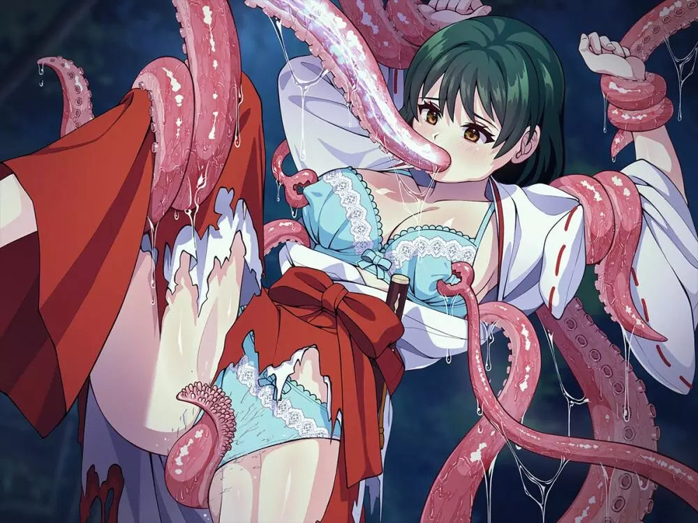 見習い退魔師は触手妖魔なんかに負けたりしない - page214