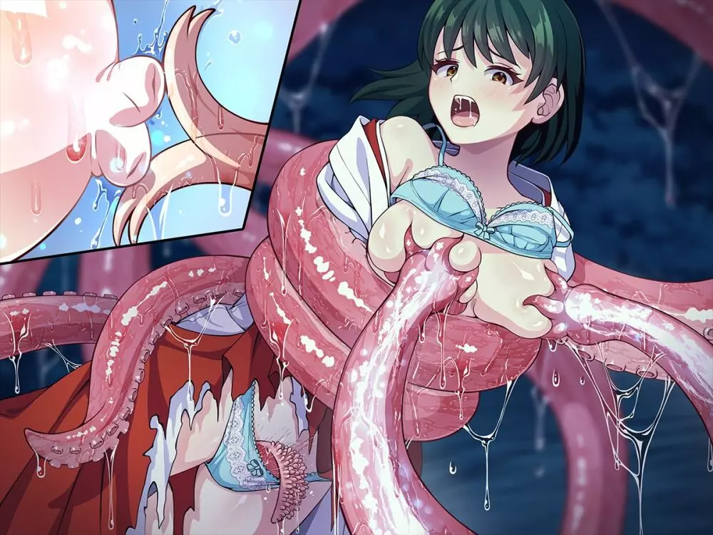 見習い退魔師は触手妖魔なんかに負けたりしない - page237