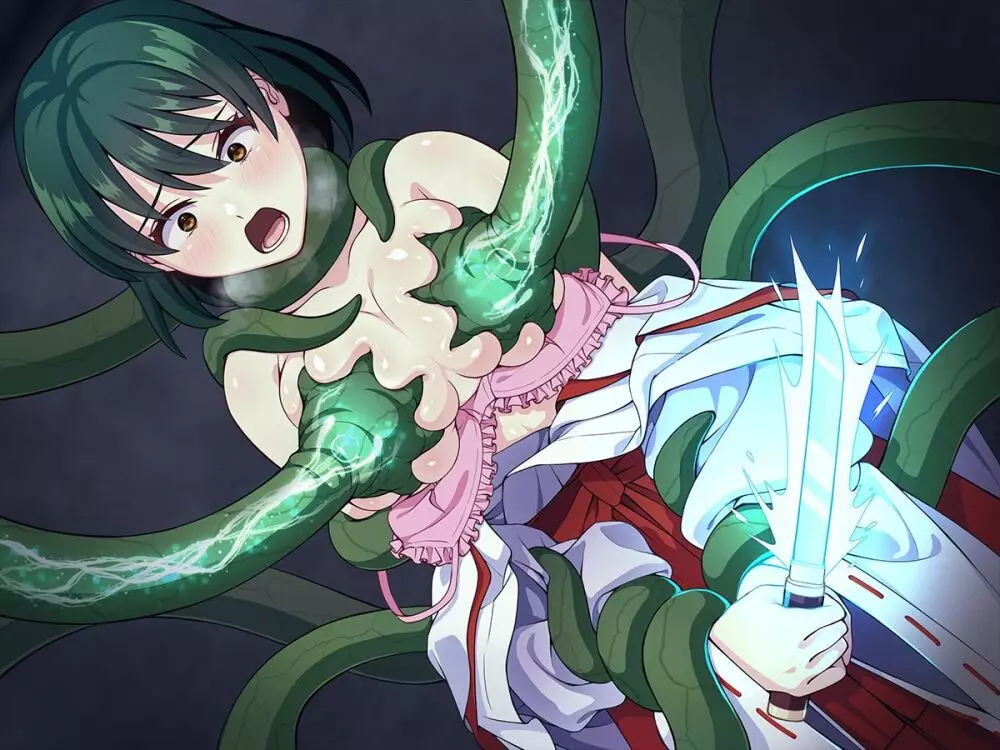 見習い退魔師は触手妖魔なんかに負けたりしない - page278
