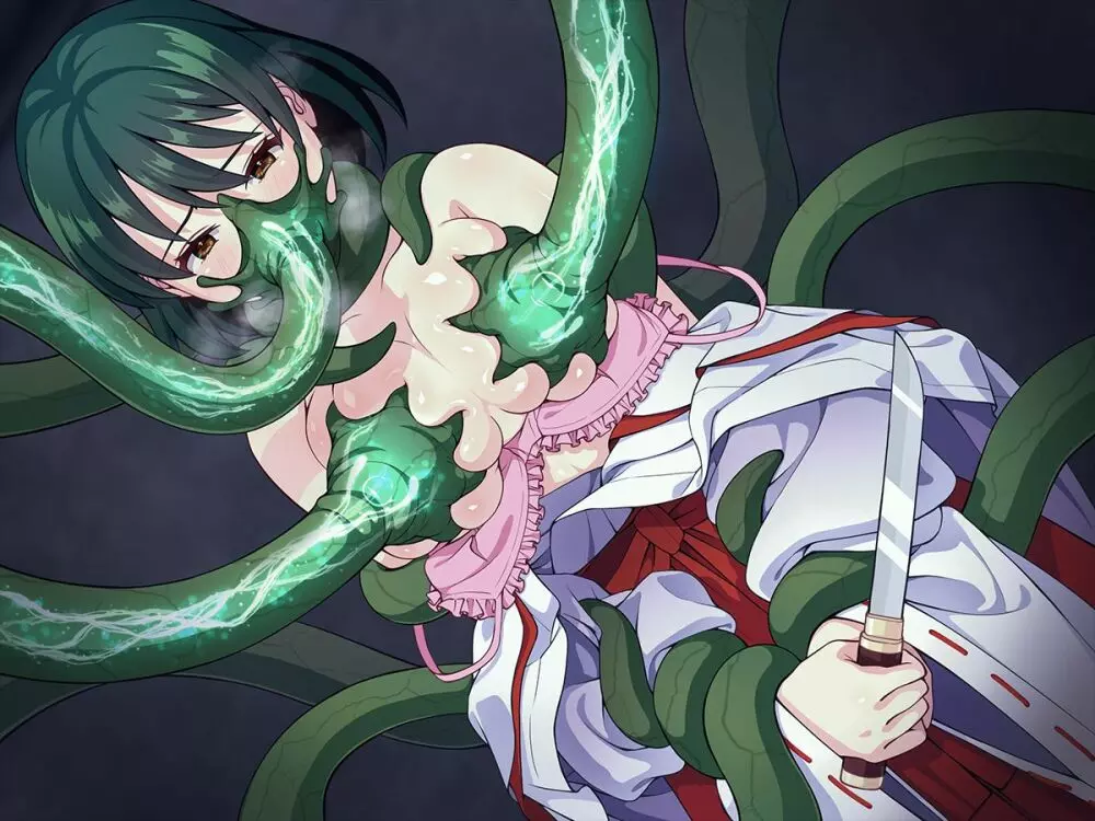 見習い退魔師は触手妖魔なんかに負けたりしない - page282