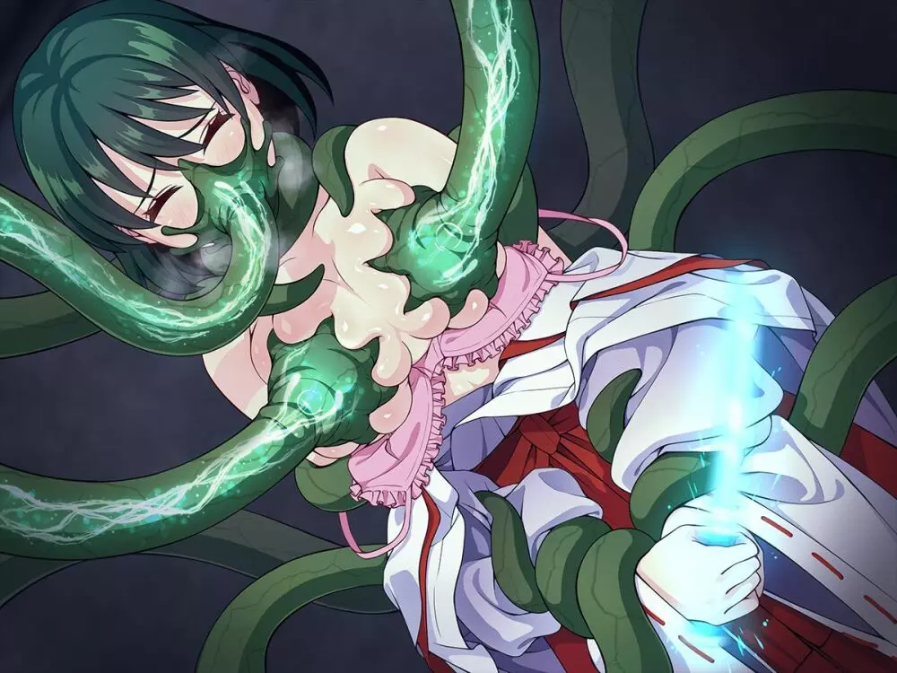 見習い退魔師は触手妖魔なんかに負けたりしない - page284