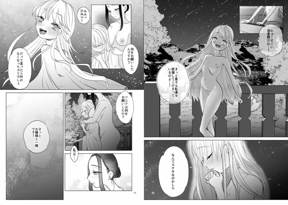 お嬢様とメイドの秘めやかなる享楽 - page16