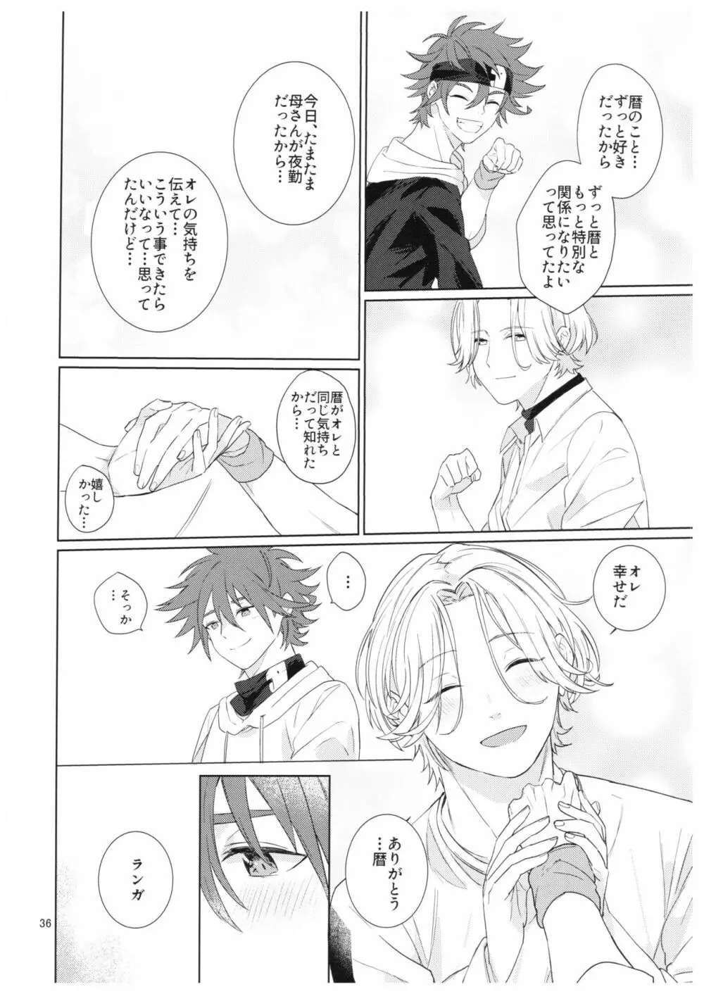 君の瞳から空を見たい - page37