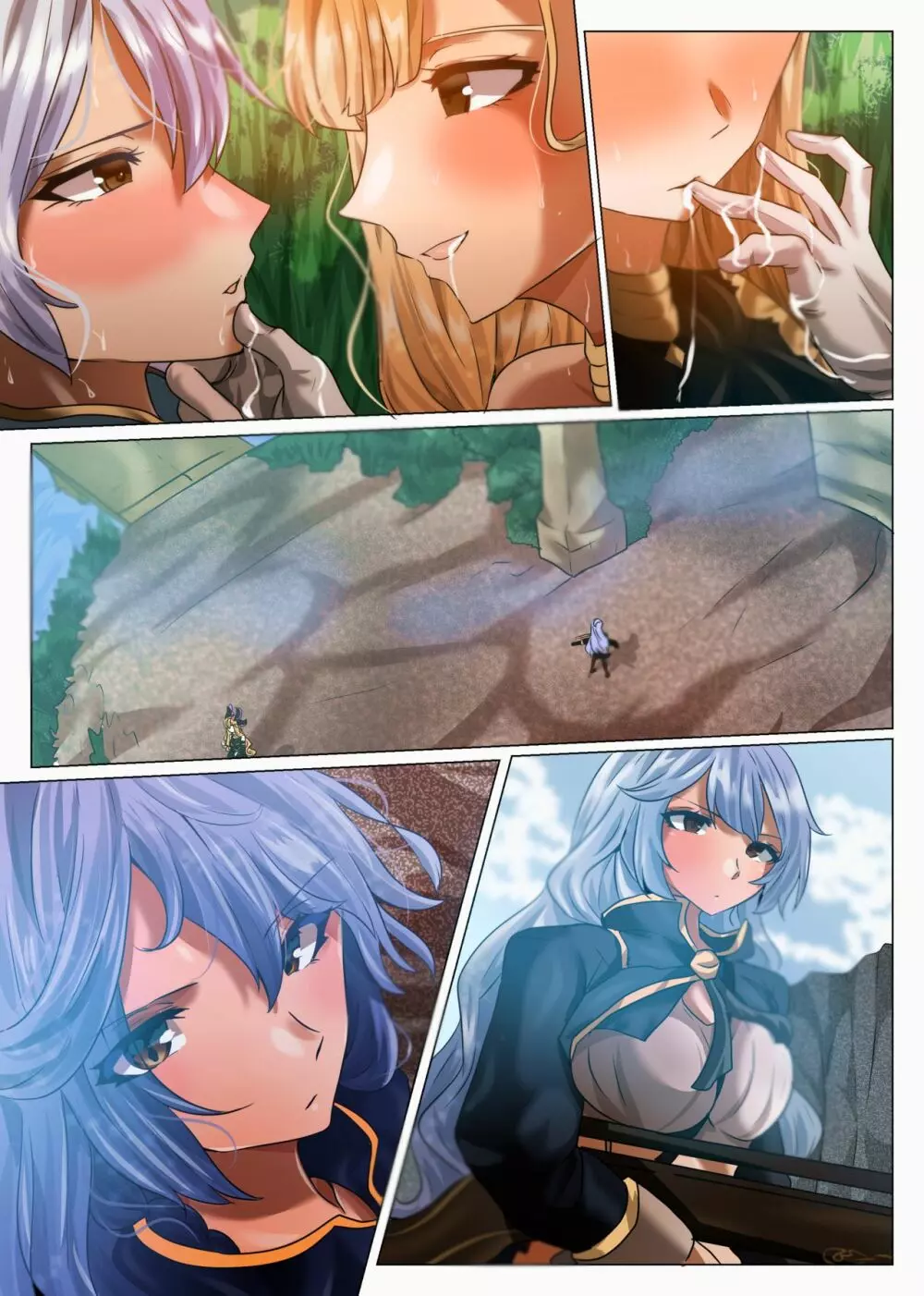 ソーンに献身的に奉仕してもらうふたなりシルヴァ - page32