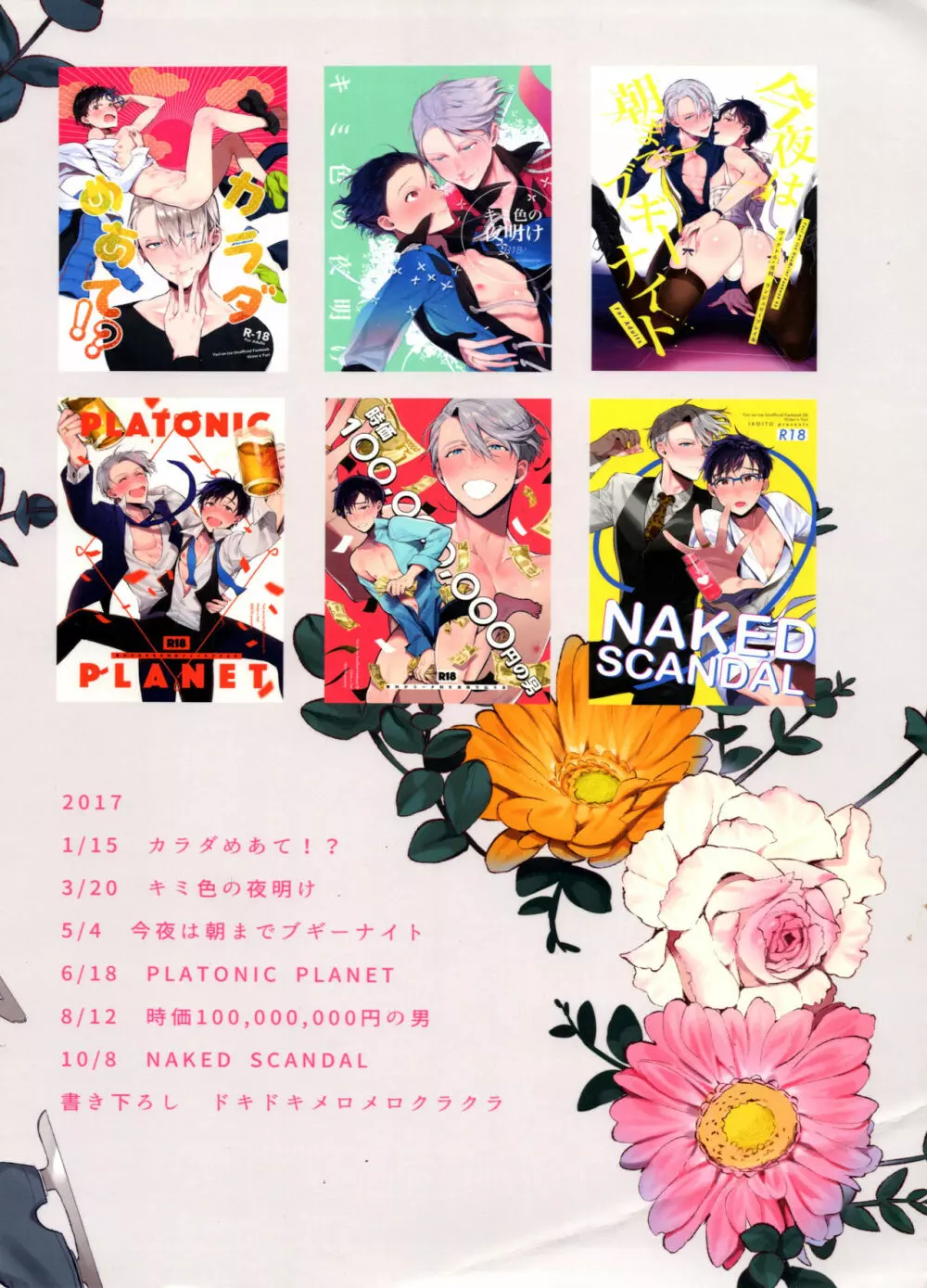 恋の断面図ヴィク勇再録集 PLATONIC PLANET - page152