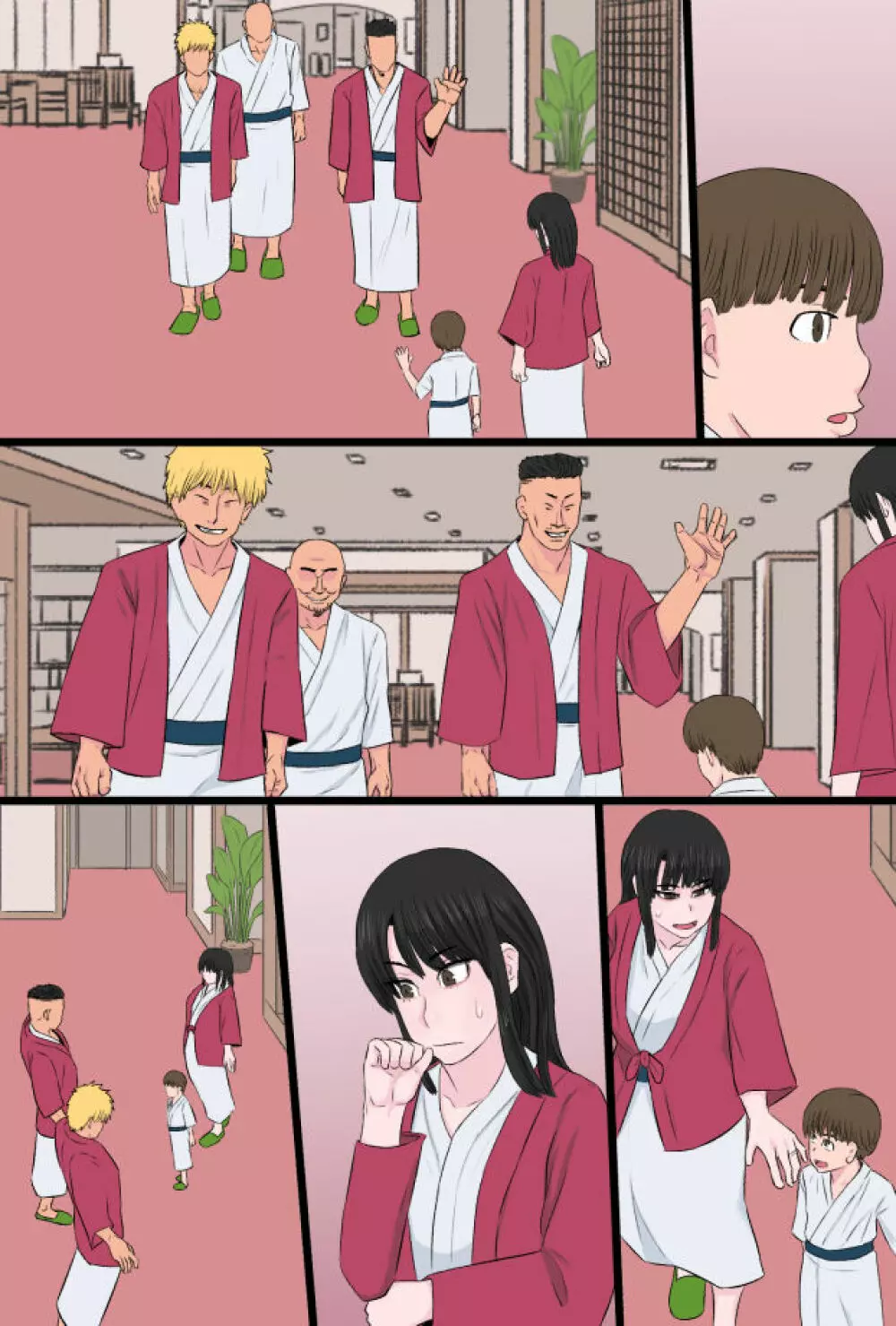 黒髪ツリ目ママと渚のヤリサー物語 - page51