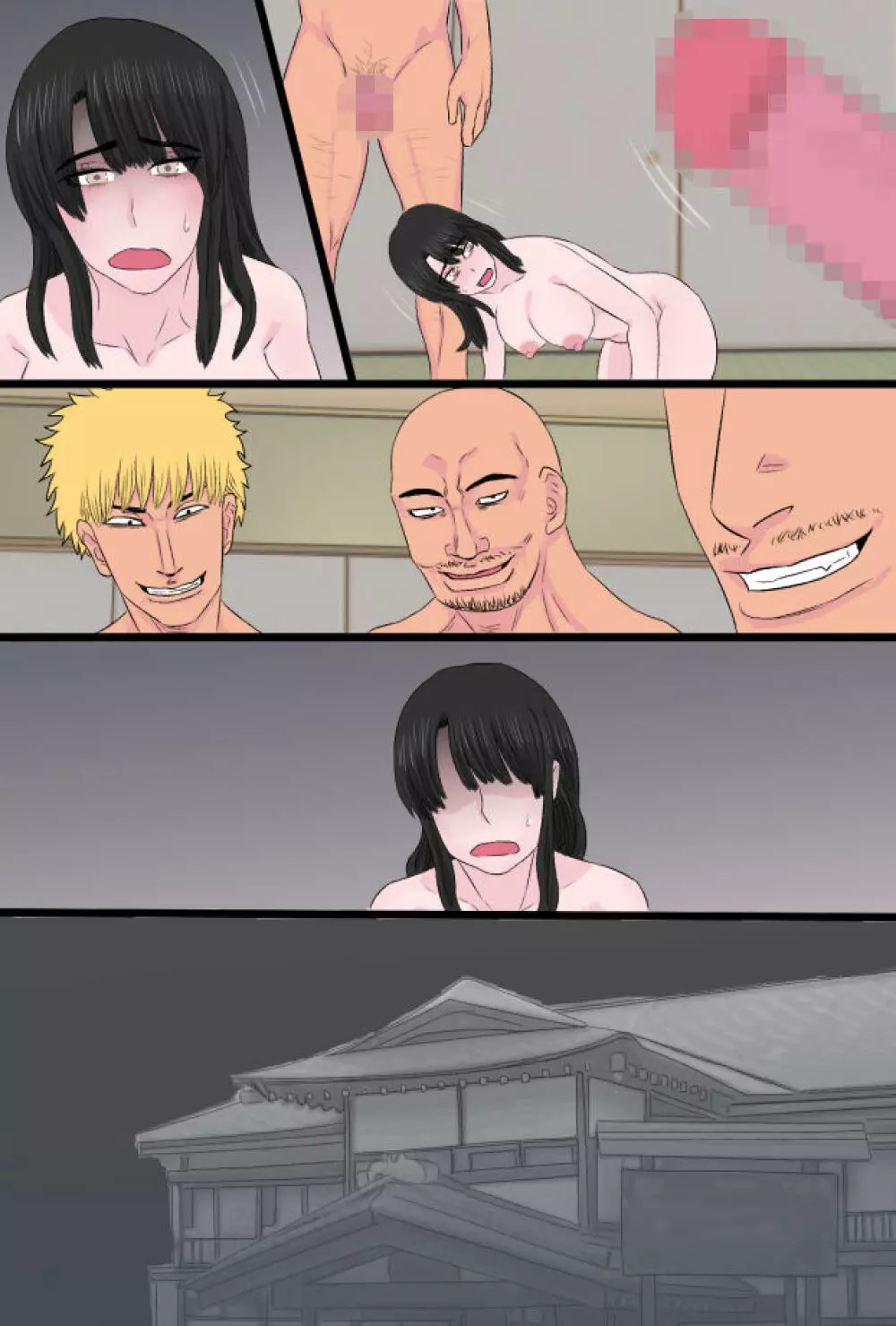 黒髪ツリ目ママと渚のヤリサー物語 - page77