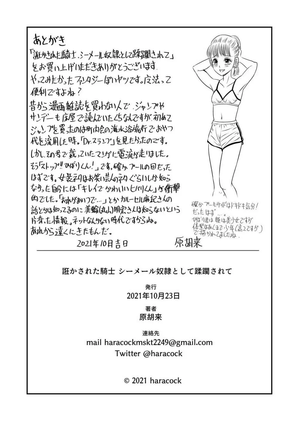 誑された騎士 シーメール奴隷として蹂躙されて - page43