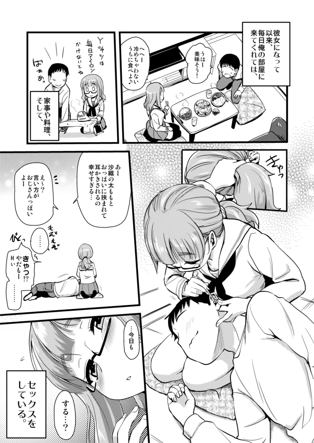 武部沙織ちゃんという彼女との日常。 - page7