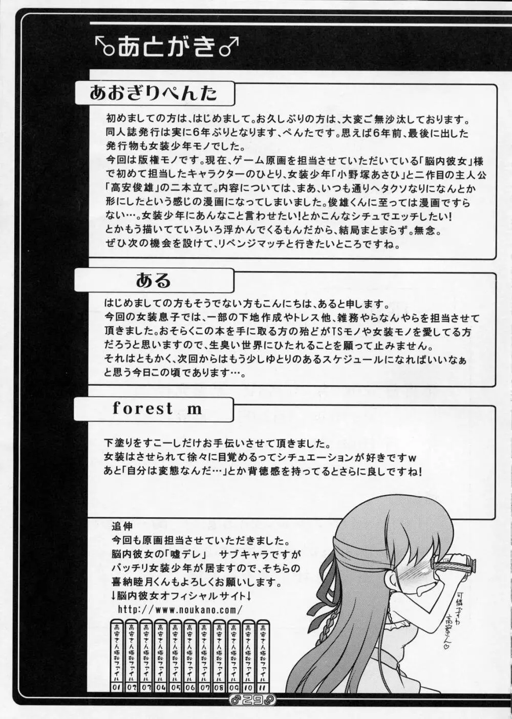 女装息子 Vol.01 - page28