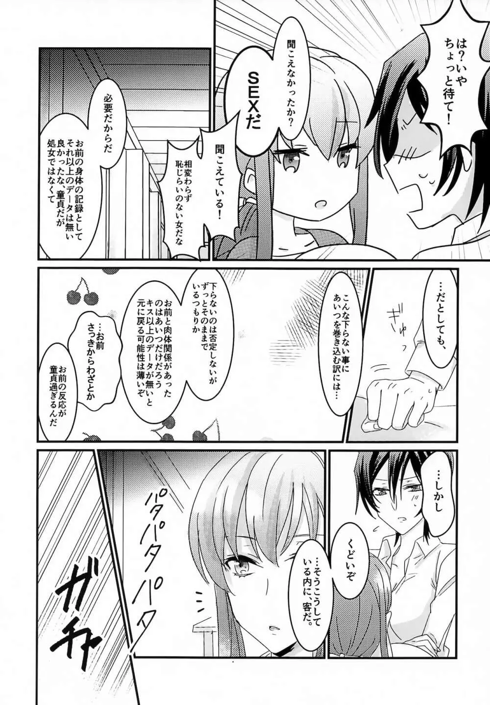 復活後のルルーシュが謎の事故で女の子になっちゃった本 - page10