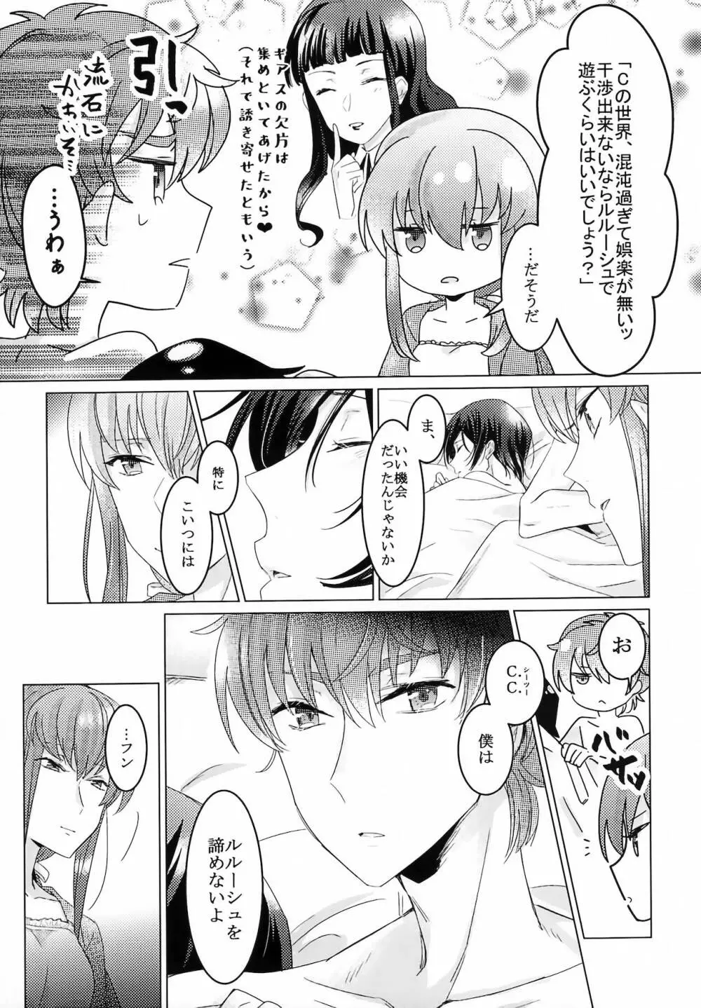 復活後のルルーシュが謎の事故で女の子になっちゃった本 - page29