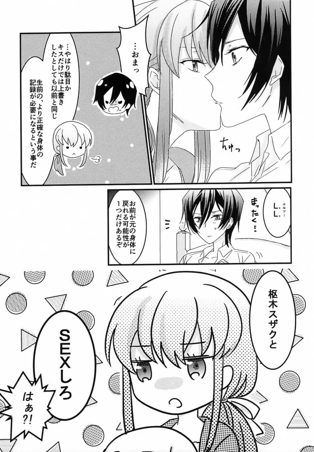 復活後のルルーシュが謎の事故で女の子になっちゃった本 - page9