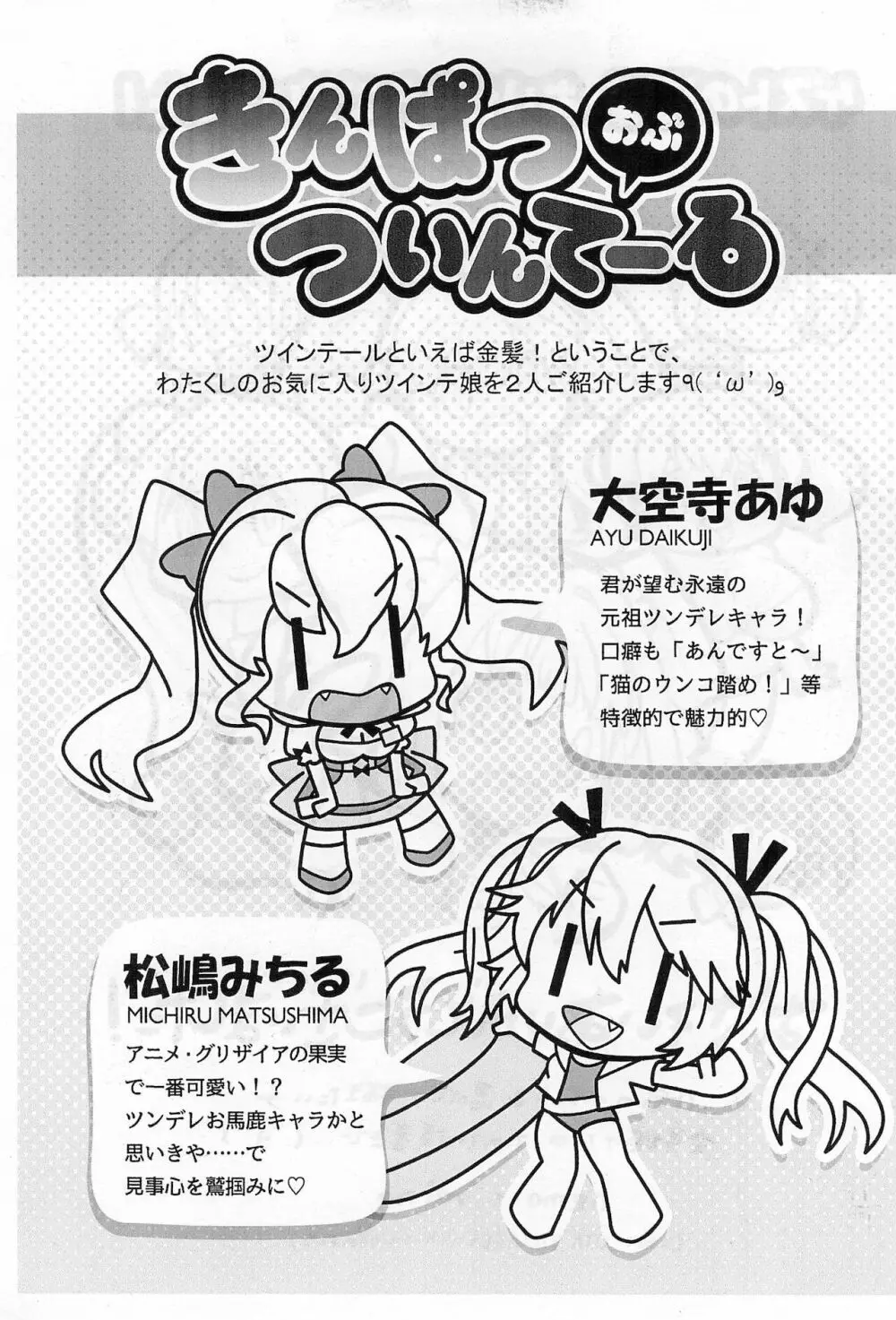 ツインテール＆ふたつむすびの本 - page15