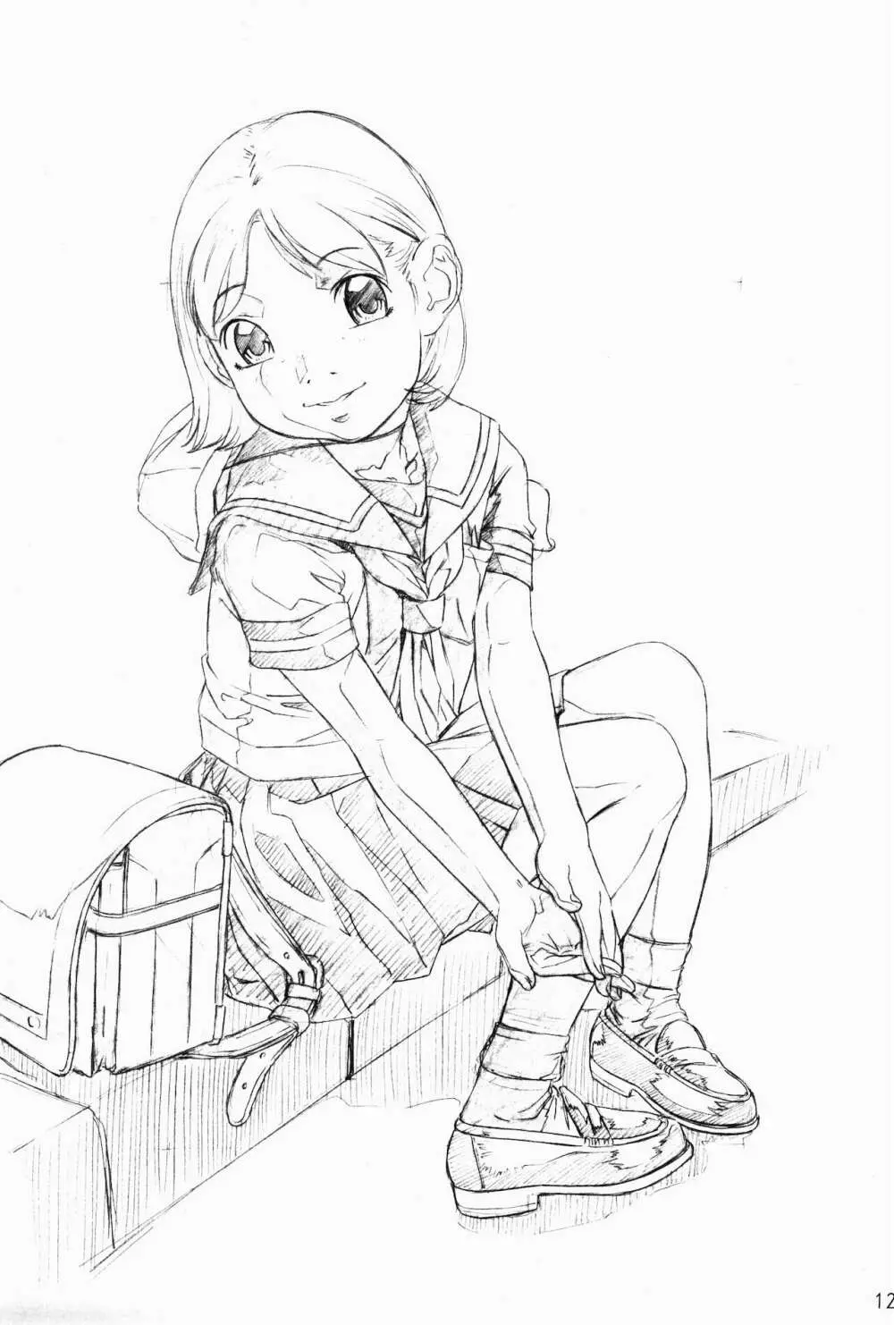 らくがきッズ 8 ～おりじなる少女鉛筆原画集～ - page123