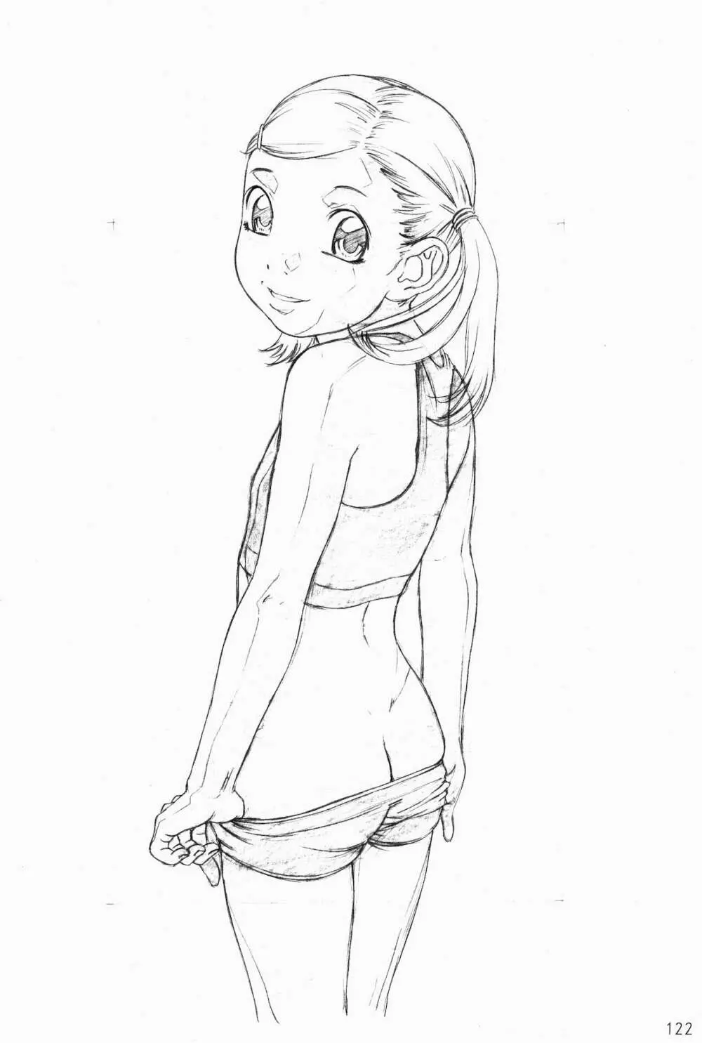 らくがきッズ 8 ～おりじなる少女鉛筆原画集～ - page124