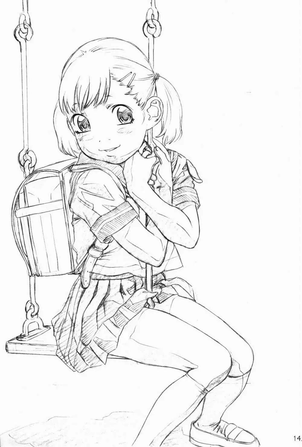 らくがきッズ 8 ～おりじなる少女鉛筆原画集～ - page147