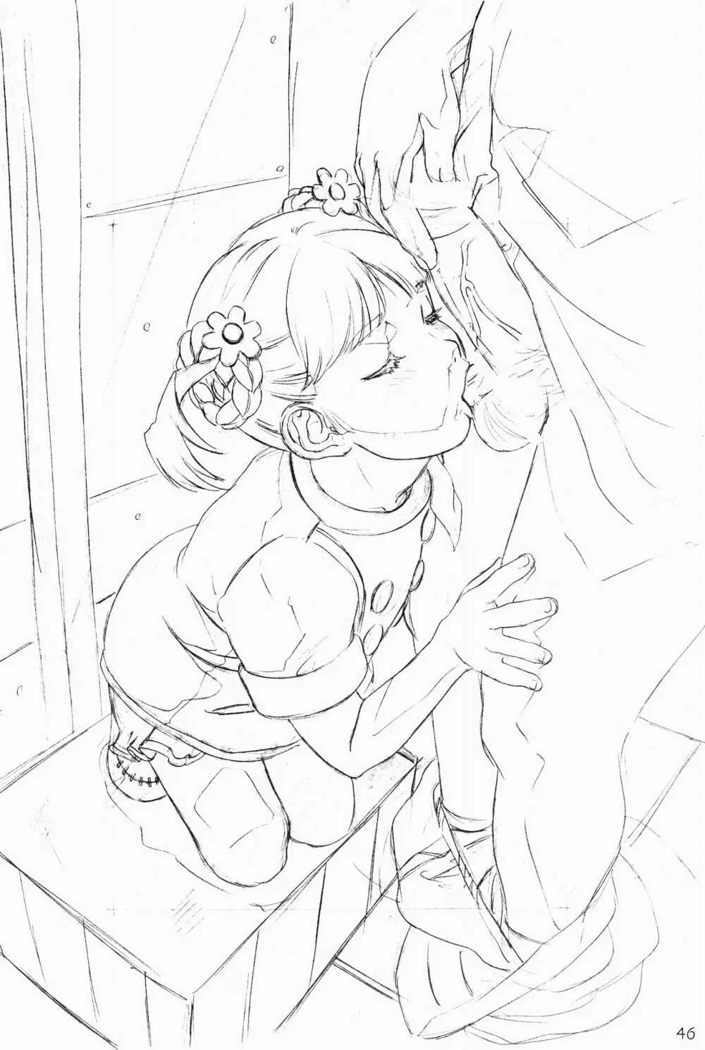 らくがきッズ 8 ～おりじなる少女鉛筆原画集～ - page48