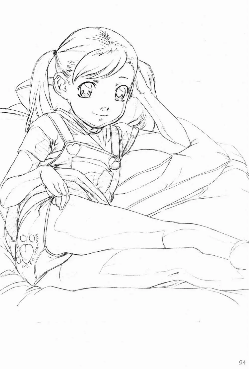 らくがきッズ 8 ～おりじなる少女鉛筆原画集～ - page96
