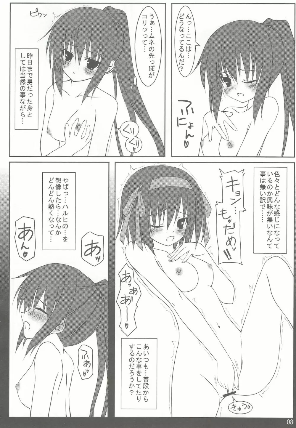 キョン子だっていつもタメイキ - page7