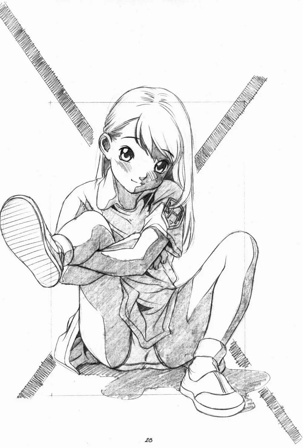 らくがきッズ 6 ～おりじなる少女鉛筆原画集～ - page30
