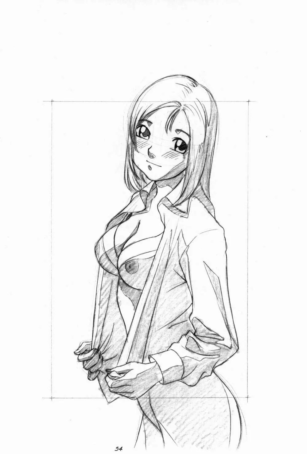 らくがきッズ 6 ～おりじなる少女鉛筆原画集～ - page56