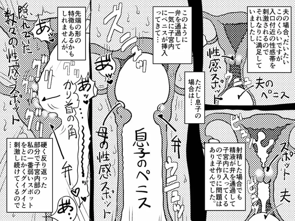 ヤリたい盛りの息子と多淫症のお母さんとの性生活の日常の話。 - page30