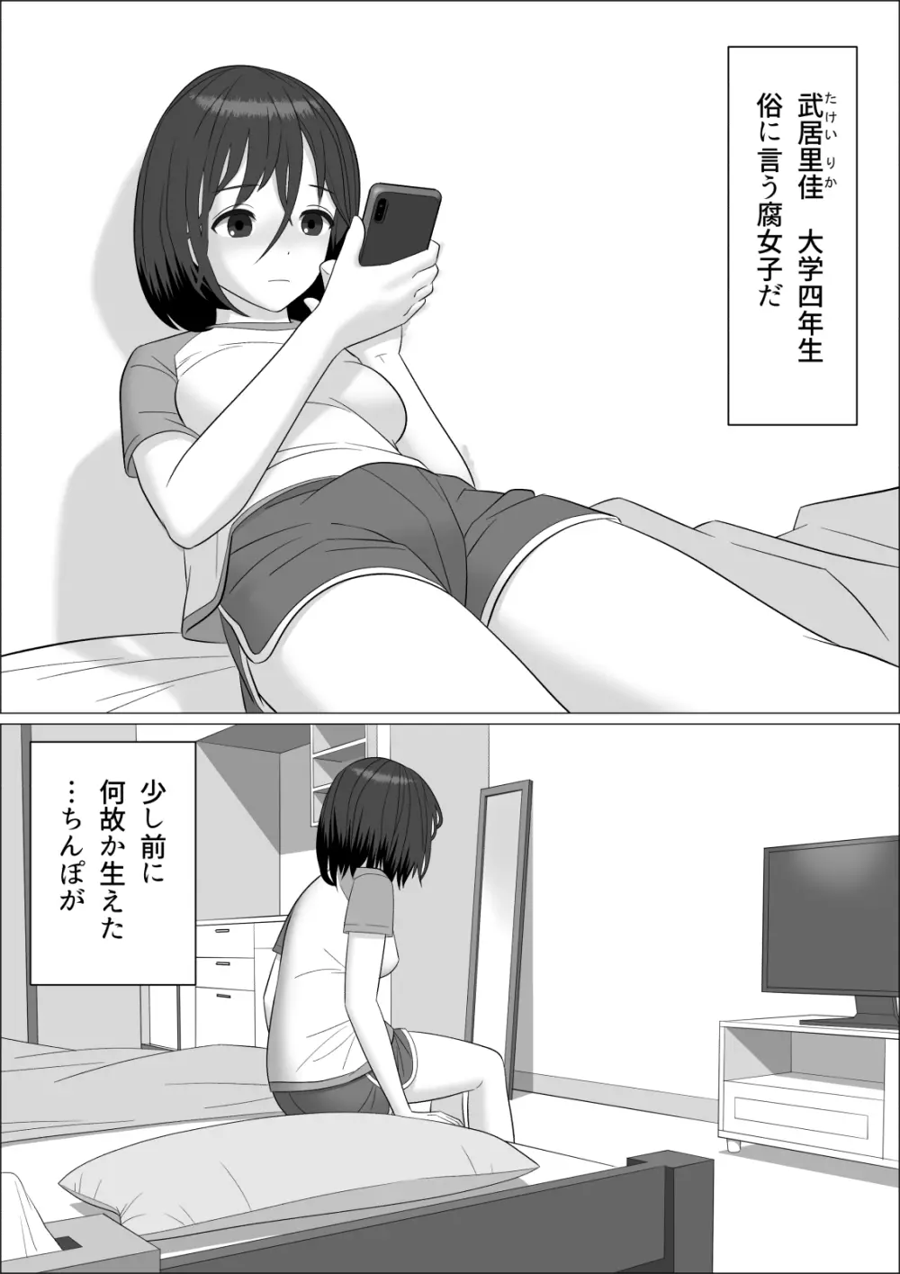 チンポレディ2 ふたなり腐女子と男の娘 - page2