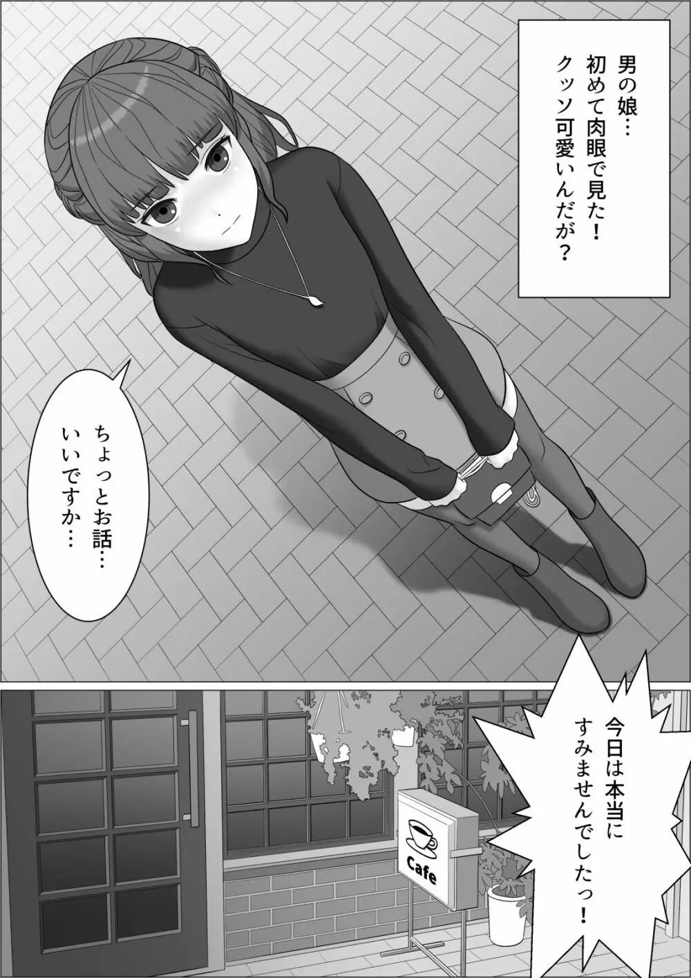 チンポレディ2 ふたなり腐女子と男の娘 - page22