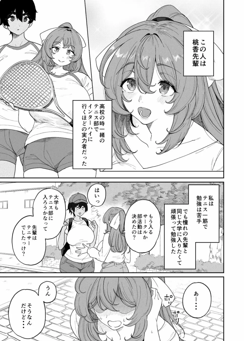 テニサー漫画前編+中編 - page3