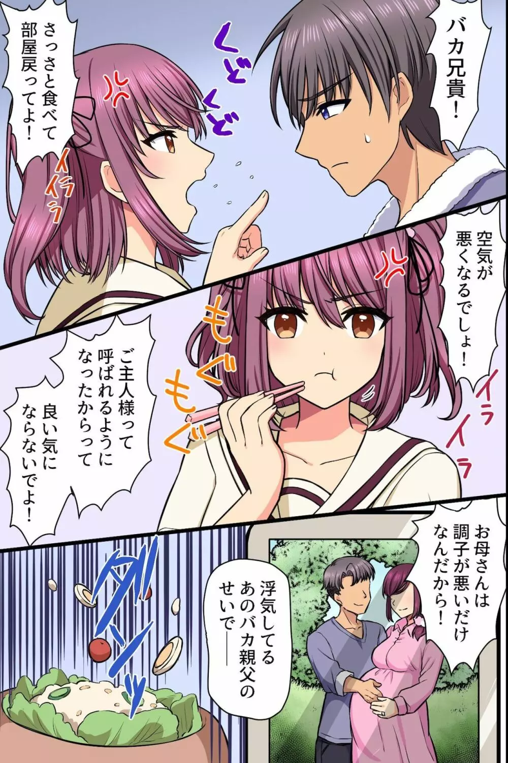 崩れ去った日常～変わってしまった爆乳母と初めてだった巨乳妹に懇願されてセックスして中出しして～ - page12