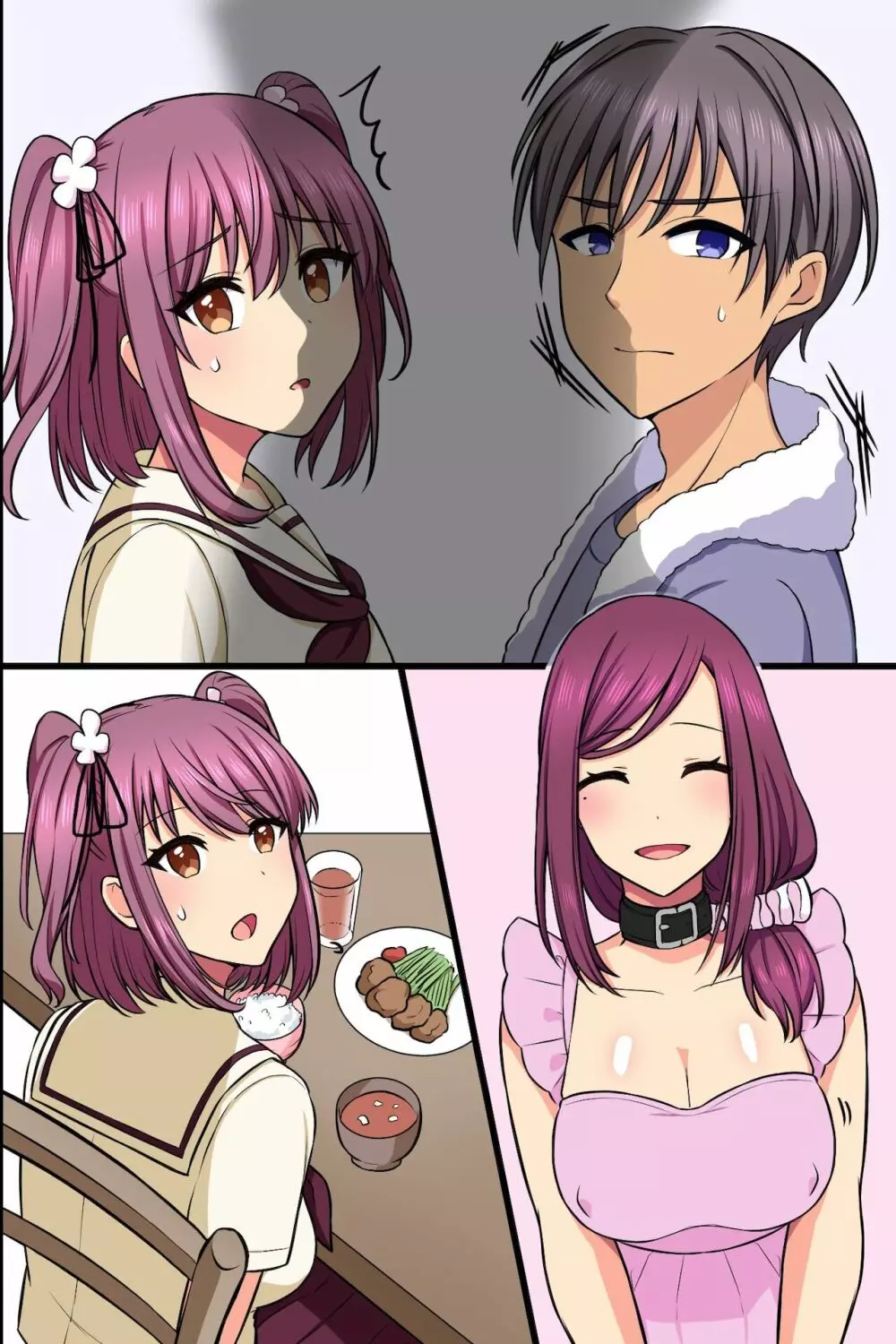崩れ去った日常～変わってしまった爆乳母と初めてだった巨乳妹に懇願されてセックスして中出しして～ - page54
