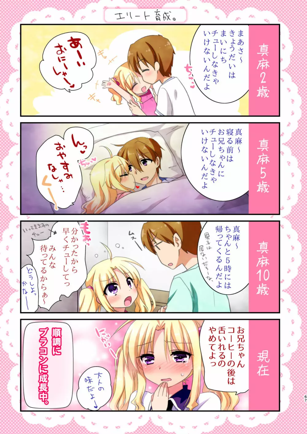 妹は今日もエッチできない。総集編 - page69