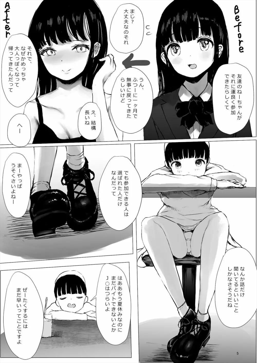 JCち○ぽ部屋一ヶ月性活チャレンジ！（前編） - page5