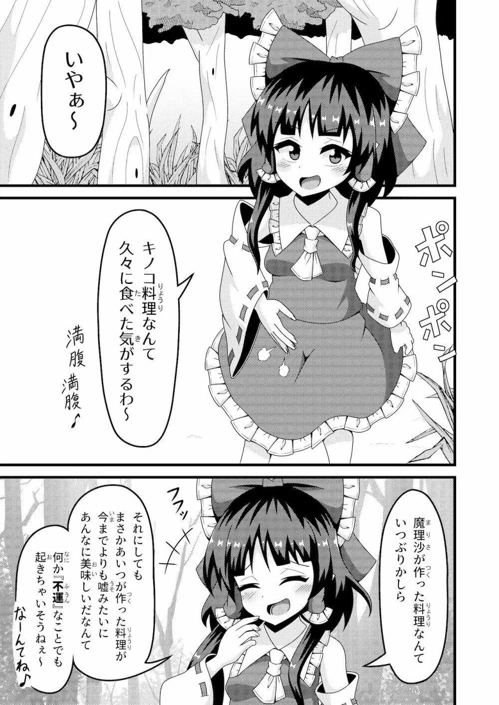 霊夢の不運な大異変 - page4