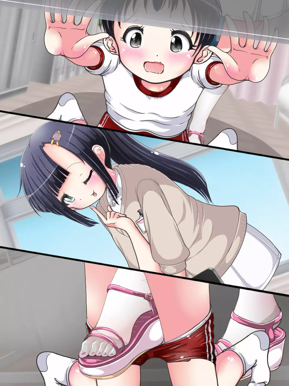 おねショタ足コキ性教育！？ナースの足コキ射精指導 - page174