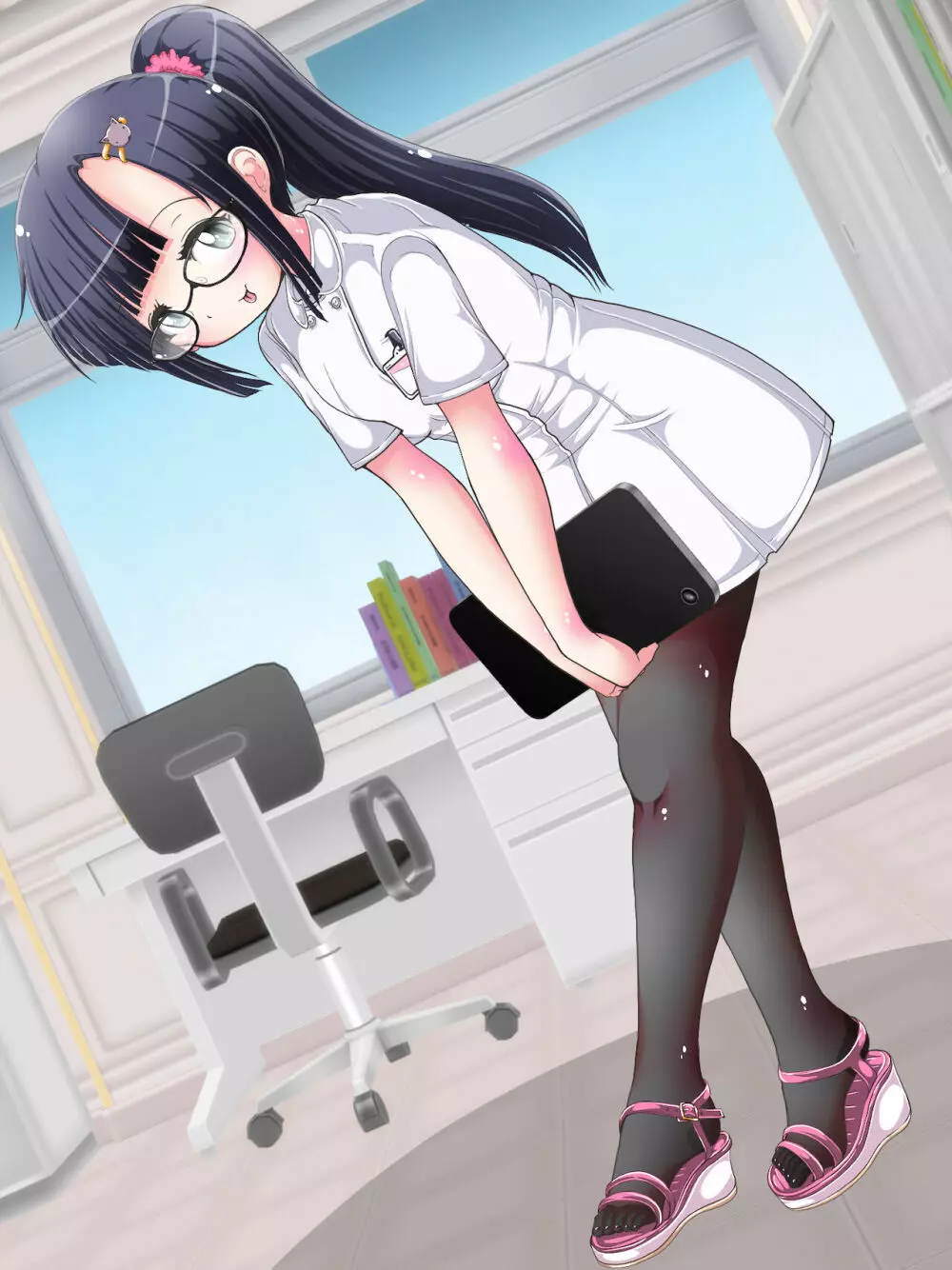 おねショタ足コキ性教育！？ナースの足コキ射精指導 - page273