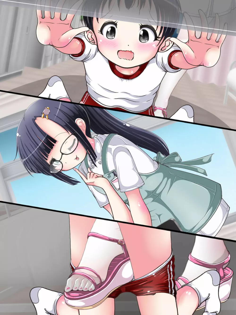 おねショタ足コキ性教育！？ナースの足コキ射精指導 - page74