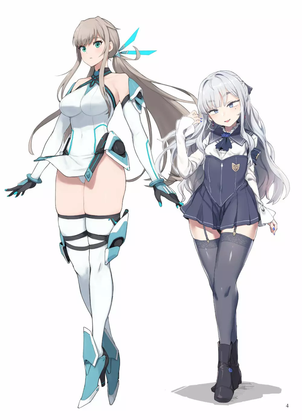 異能者少女欠損合同II―Reunion of the Heroes― - page4