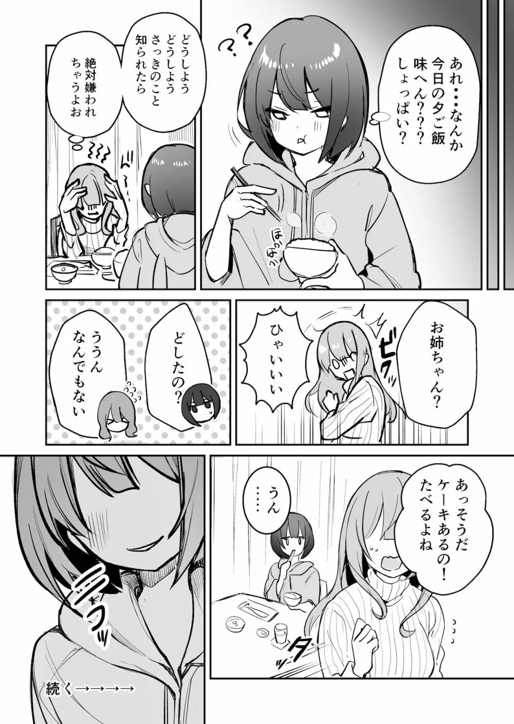 お姉ちゃんが妹にびっくりさせられる話😳⁉️ - page6