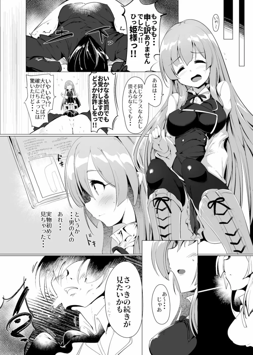 マナリア王国のお姫様とマナリア学院一般生徒俺の間にエッチなイベントなんて起きるワケがない - page10