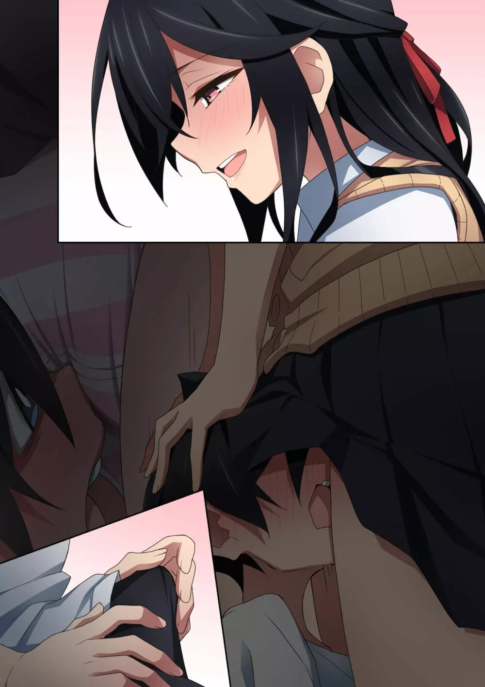 お姉ちゃんはいつもボクにオナラを嗅がせてくれる - page383