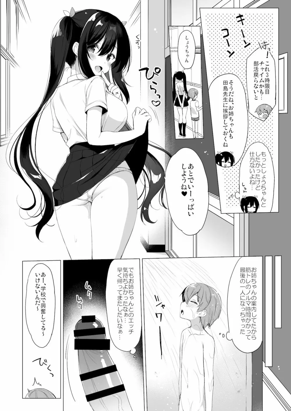 サキュバス系お姉ちゃんは見せたがり2 - page17