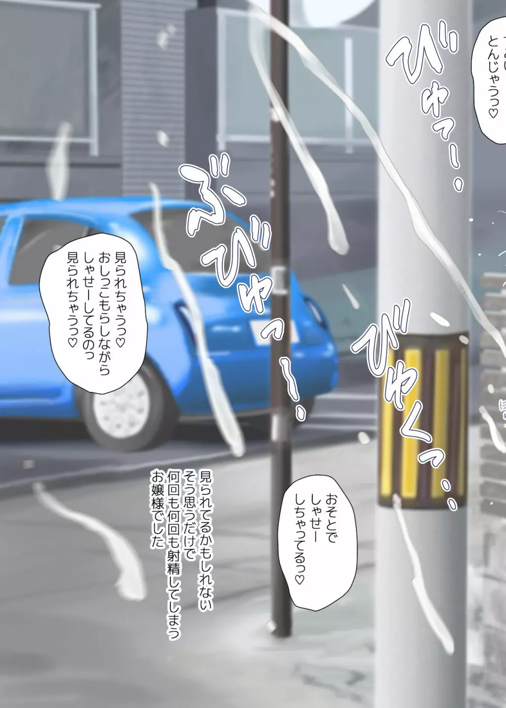 ふたなり露出お嬢様 - page16
