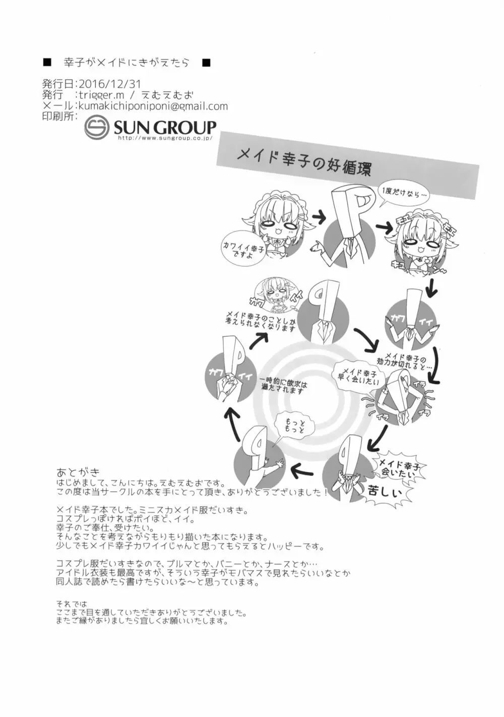 幸子がメイドにきがえたら - page17
