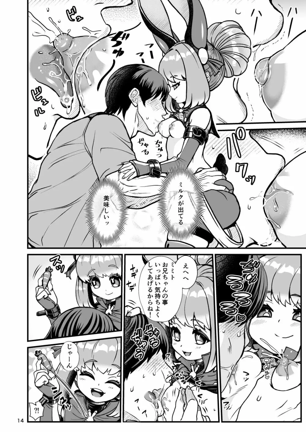 ふたなり電脳娘ミミト - page14