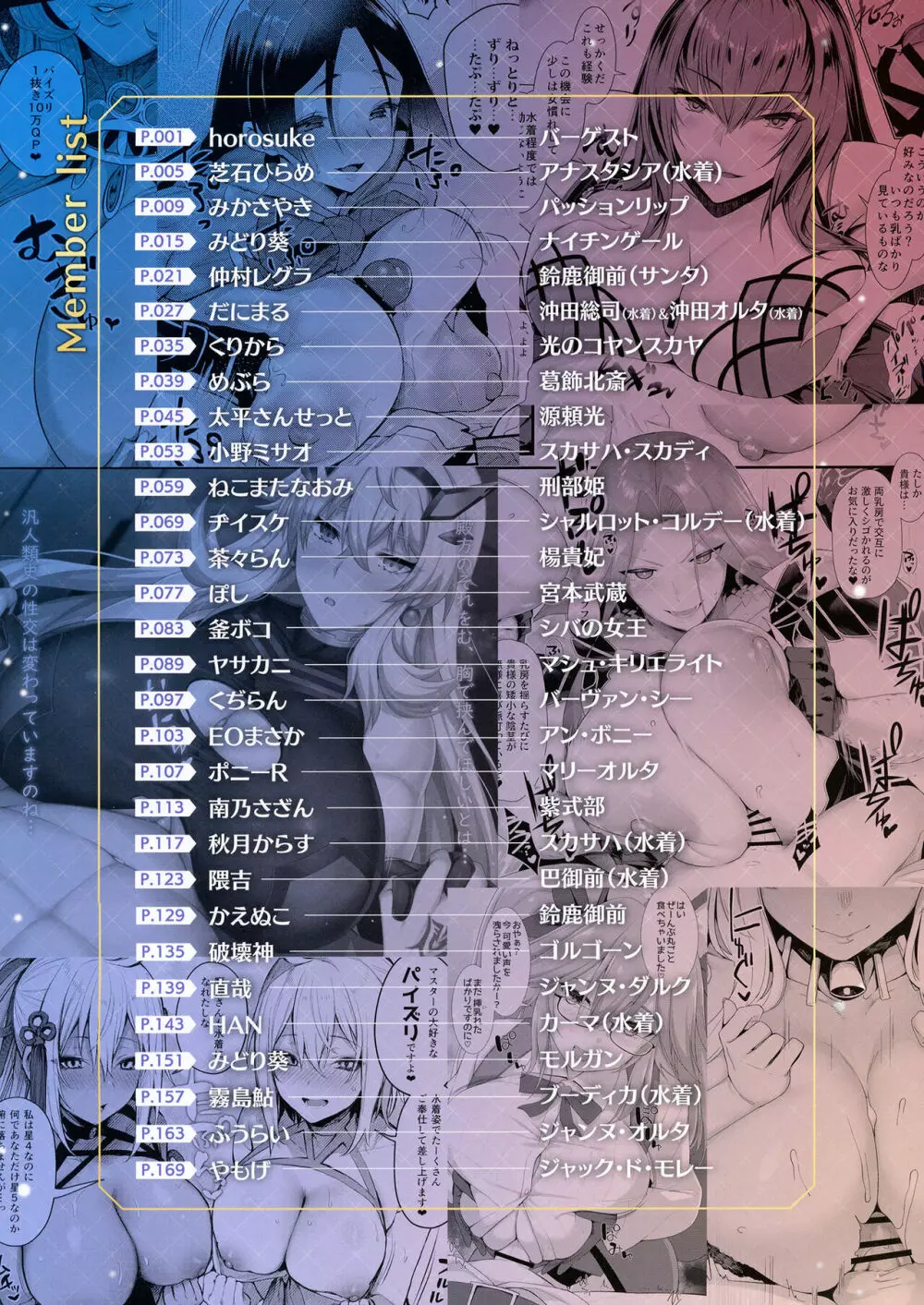 FGOパイズリ合同2~英霊乳挟領域ズリデア・ル・フェ~ - page176